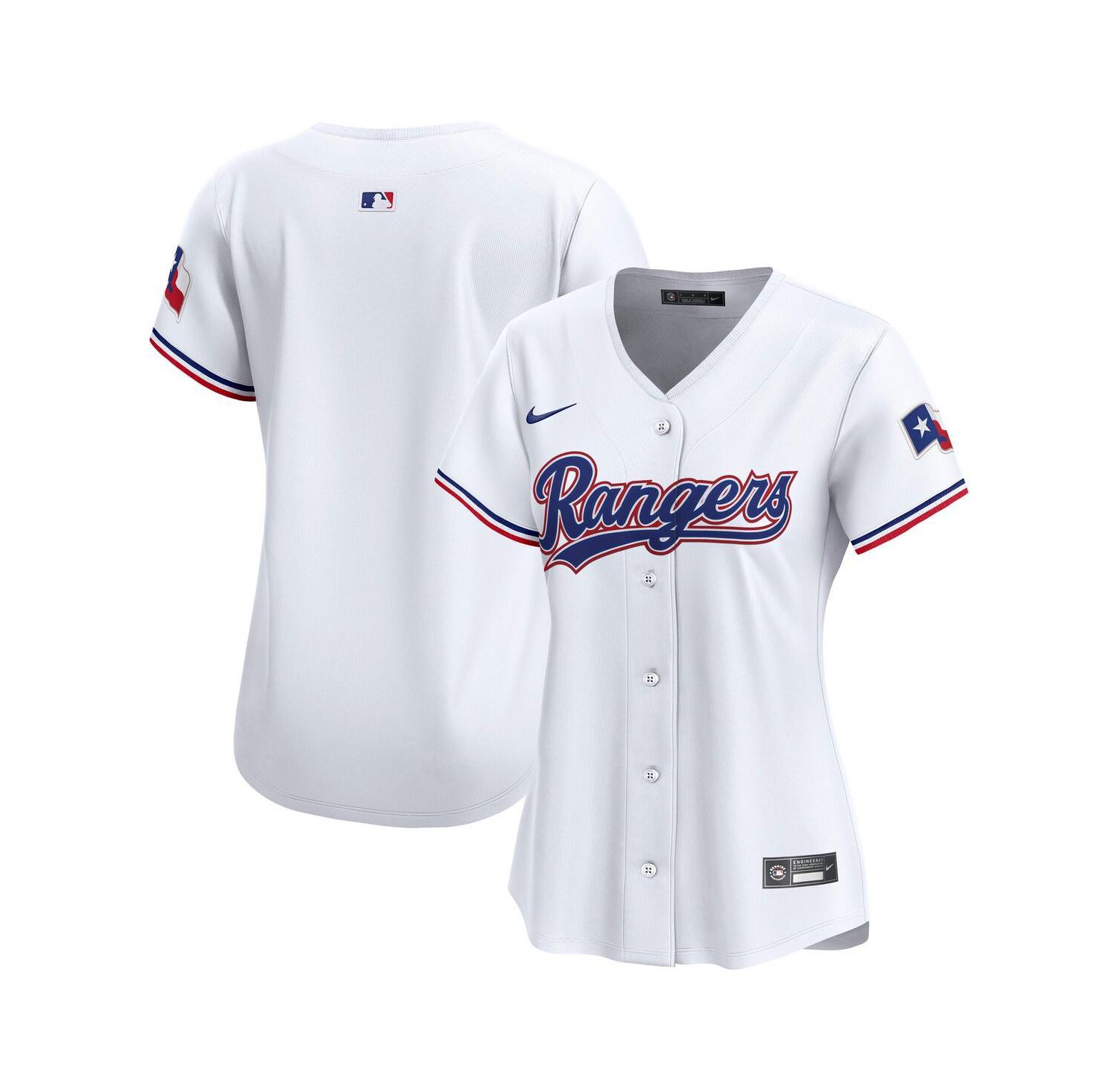 Women's White Texas Rangers Home Limited Jersey