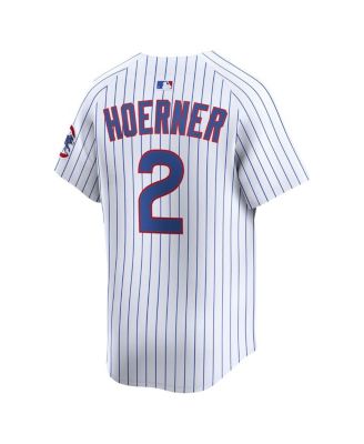 Men's Nico Hoerner White Chicago Cubs Home Limited Player Jersey