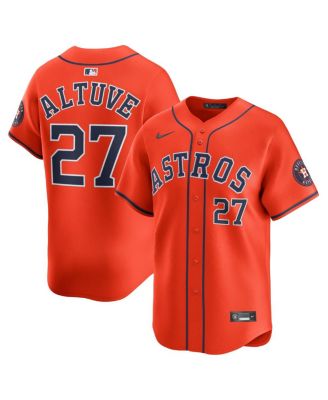 Nike - Men's Jose Altuve Orange Houston Astros Alternate Limited Player Jersey