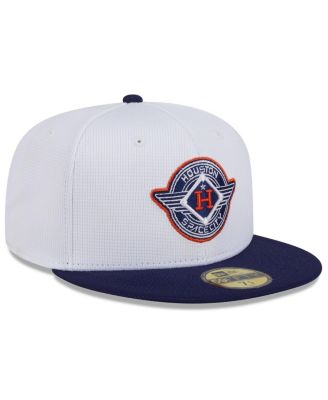 Men's White/Navy Houston Astros 2025 City Connect Batting Practice 59FIFTY Fitted Hat