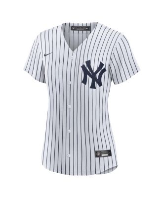 Women's Jazz Chisholm Jr. White New York Yankees Home Replica Jersey