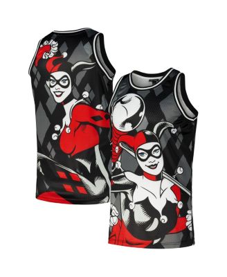 Lids - Men's Black Harley Quinn Graphic Basketball Jersey