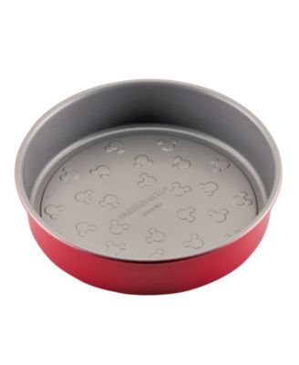 Steel Disney Bake with Mickey Mouse 8" Nonstick Round Cake Pan