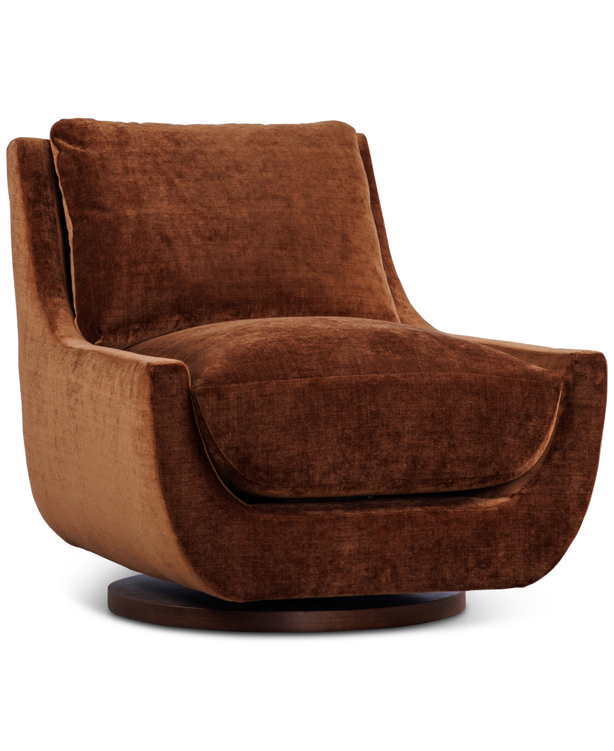 Macy's Brendy Fabric Swivel Chair, Exclusively At
