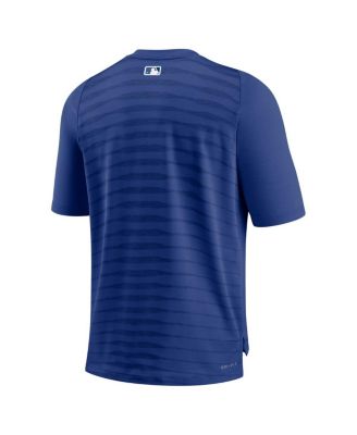 Men's Royal Toronto Blue Jays Authentic Collection Pregame Raglan Performance V-Neck T-Shirt