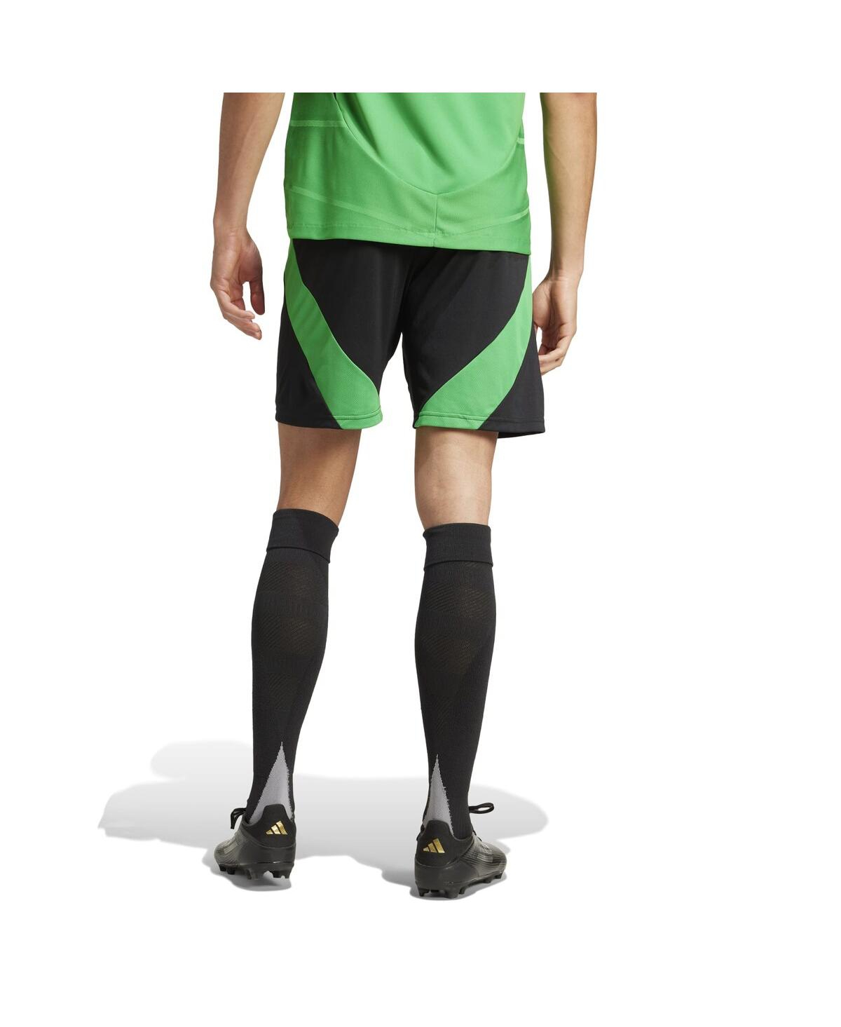Adidas Originals Men's Black Austin Fc Home 2025 The Heartbeat Kit Authentic Shorts In Black