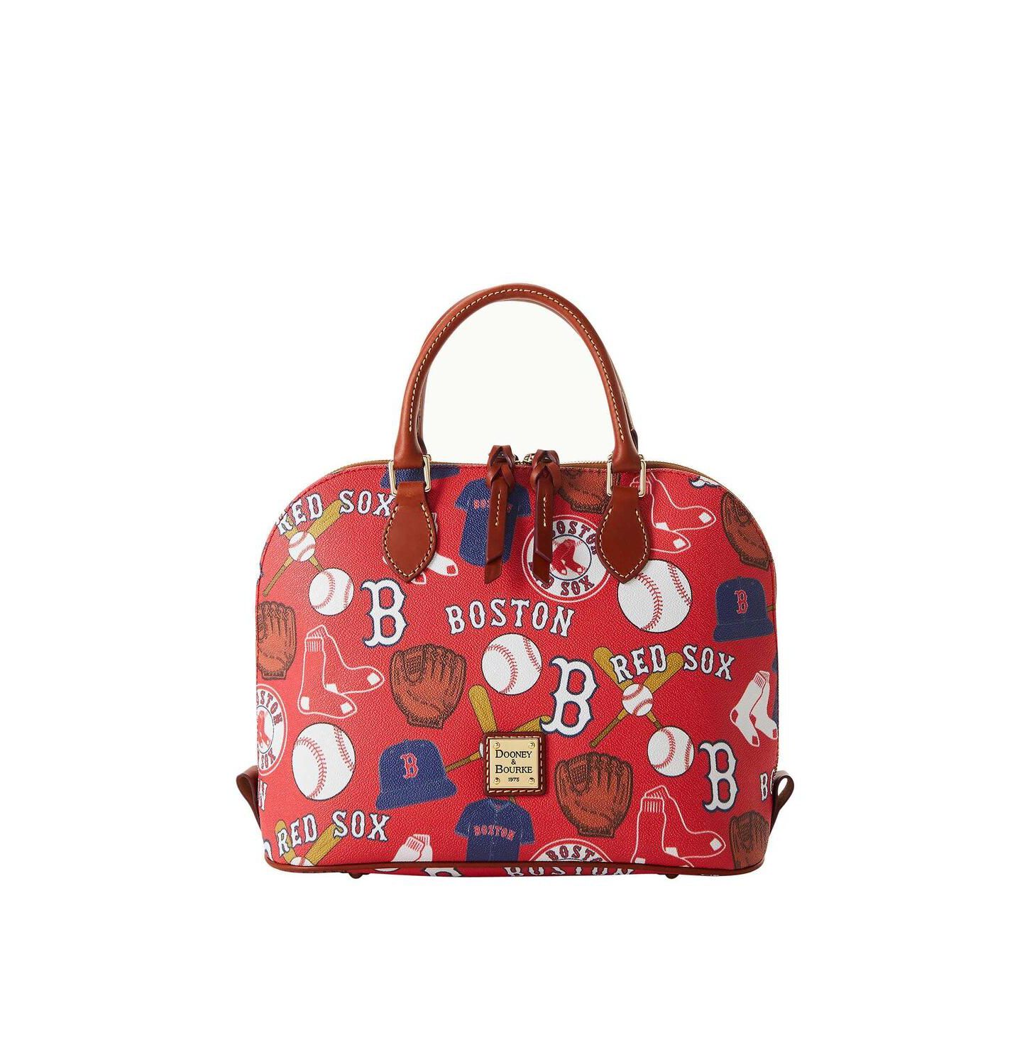 Женская сумка Dooney & Bourke Boston Red Sox Game Day Zip Satchel — фото 1