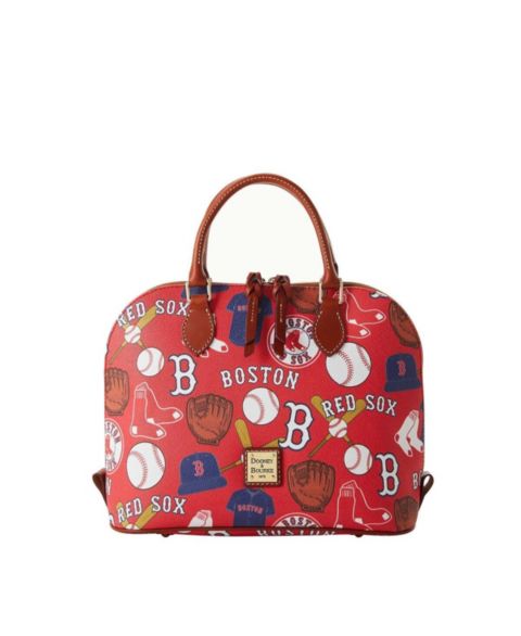 Женская сумка Dooney & Bourke Boston Red Sox Game Day Zip Satchel