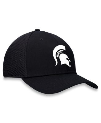Men's Black Michigan State Spartans Spacer Flex Hat