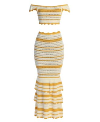 Women's Corazon Ruffle Skirt Set