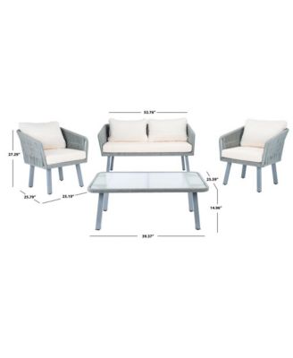 Kerson 4PC Rope Living Set