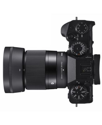 30mm f/1.4 DC DN Contemporary Lens for Fujifilm X, Bundle with ProOptic 52mm Filter Kit, Lens Cleaner, Lens Pouch, Cleaning Kit, Cap Keeper, PC