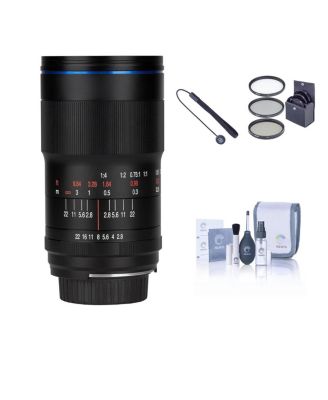 Laowa 100mm f/2.8 2X Ultra Macro APO Lens for L Mount, Bundle with ProOptic 67mm Filter Kit, Cleaning Kit, Lens Cap Tether