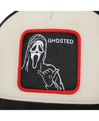 Men's Character Art Adult White Trucker Hat