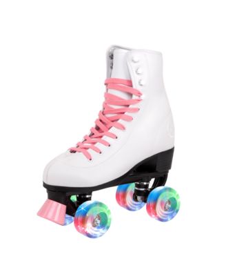 Vixen Quad Roller Skates Candy Pink W Led