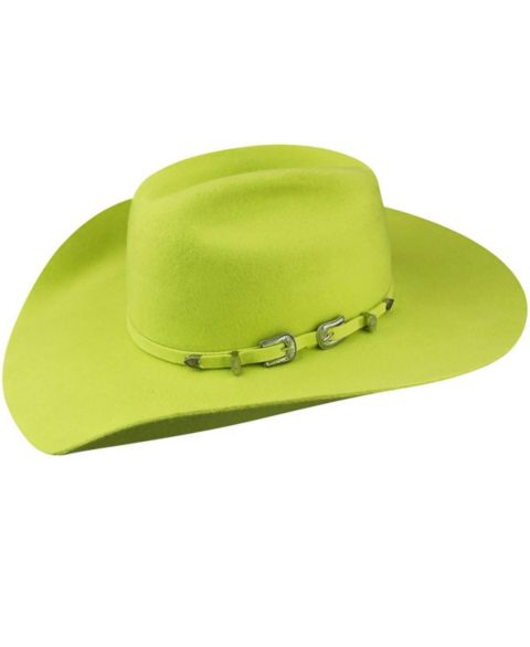Мужской головной убор Renegade Punchy Western Cowboy Hat, цвет: Limeade
