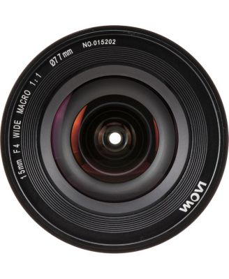 Laowa 15mm f/4 1:1 Macro Lens with Shift for Nikon F