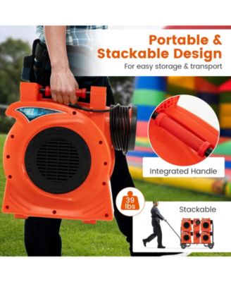 1500W 2 HP Commercial Air Blower for Giant Outdoor Inflatable Bounce House