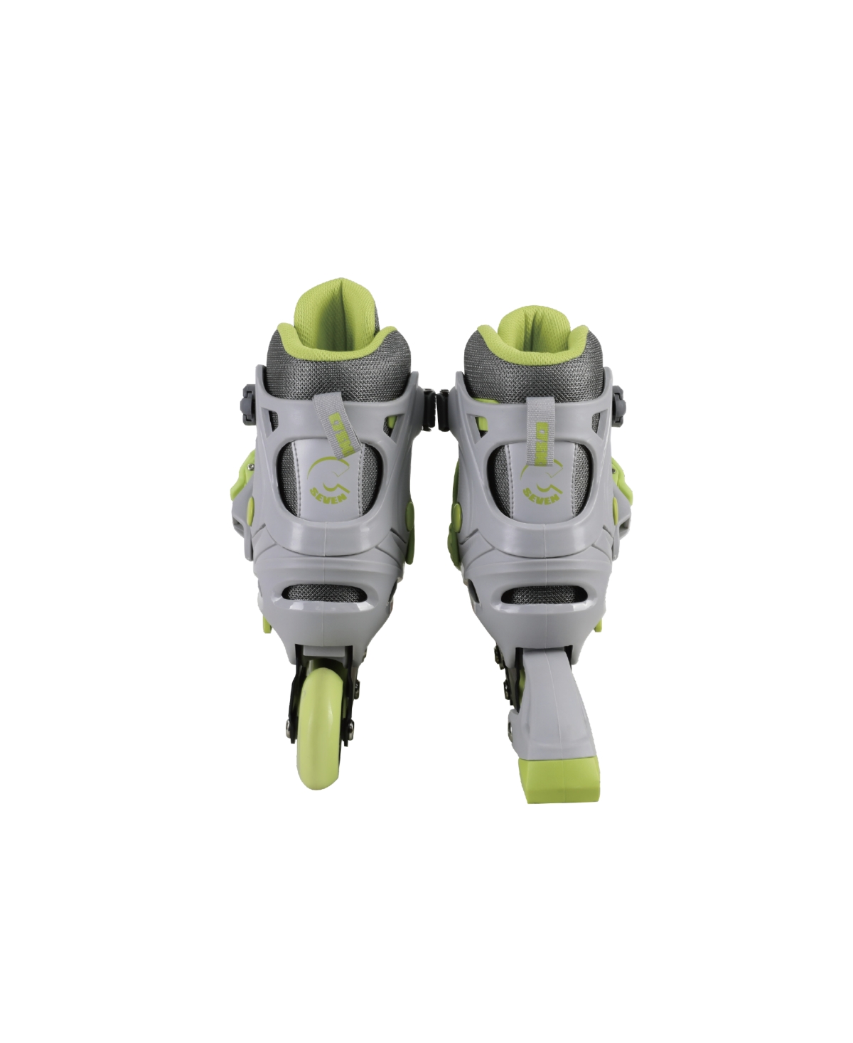 C7skates Adjustable Youth Inline Skates with Light Up Wheels (Flash