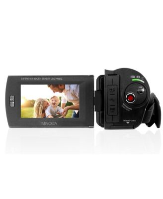 MN4K30NV 4K Ultra HD 30MP 3" Touchscreen Night Vision Camcorder with 4.88mm f/2.2 Lens, Black
