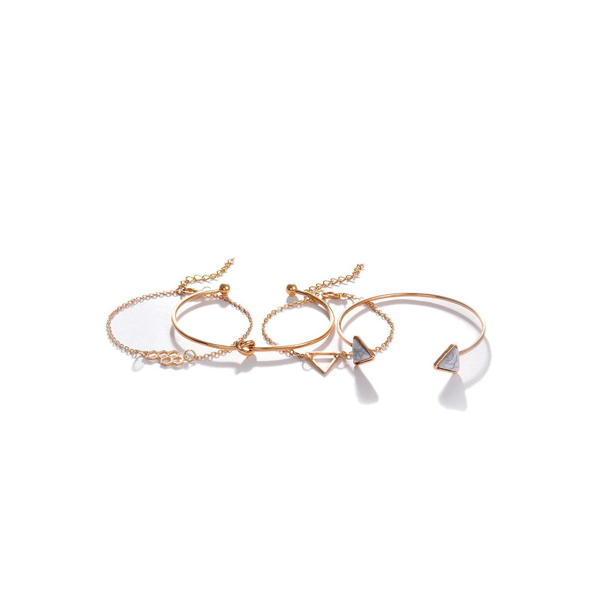 Women's Sailor Multi-Layer Bracelet - Gold