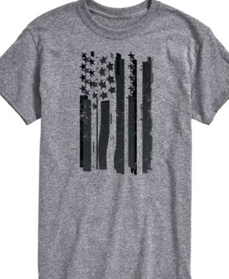 Men's Glitch American Flag Short Sleeve T-Shirt