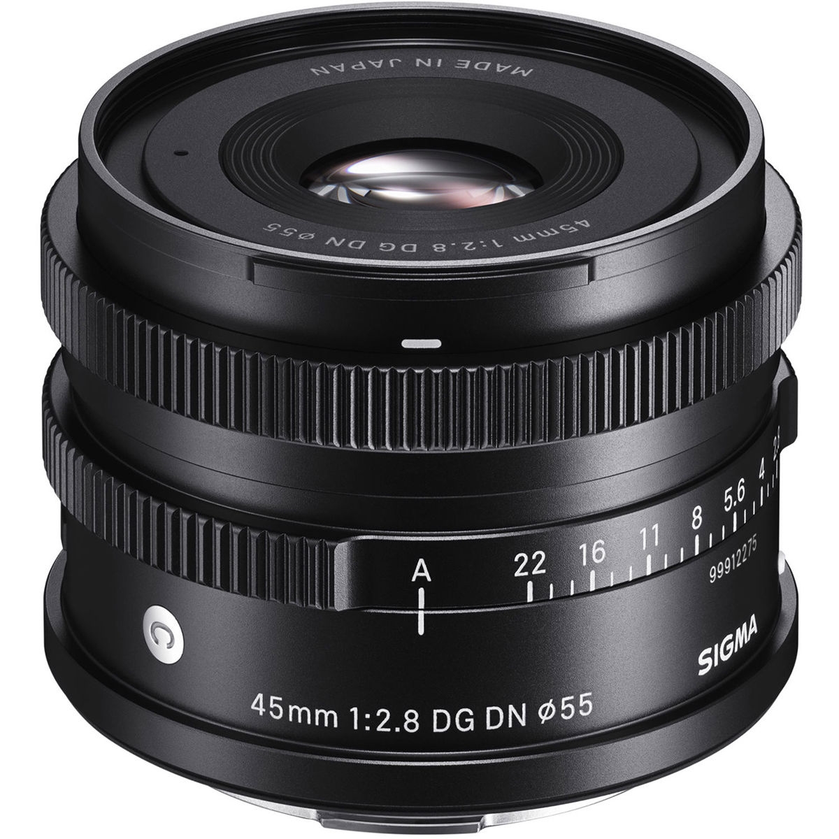 Sigma 45mm f/2.8 Dg Dn Contemporary Lens for Sony E-Mount Bundle With 55mm Filter Kit, Flex Lens Shade, Lens Pouch, Lens Cleaner, Cleaning Kit, Corel