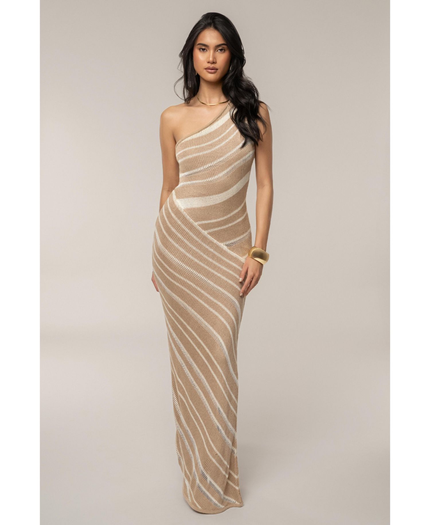 Women's Sanibel Ruched Maxi Knit Dress