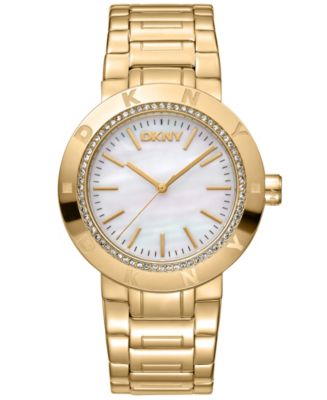 DKNY ladies gold tone retro dress watch NEW BATTERY s-l400.jpg main image 3
