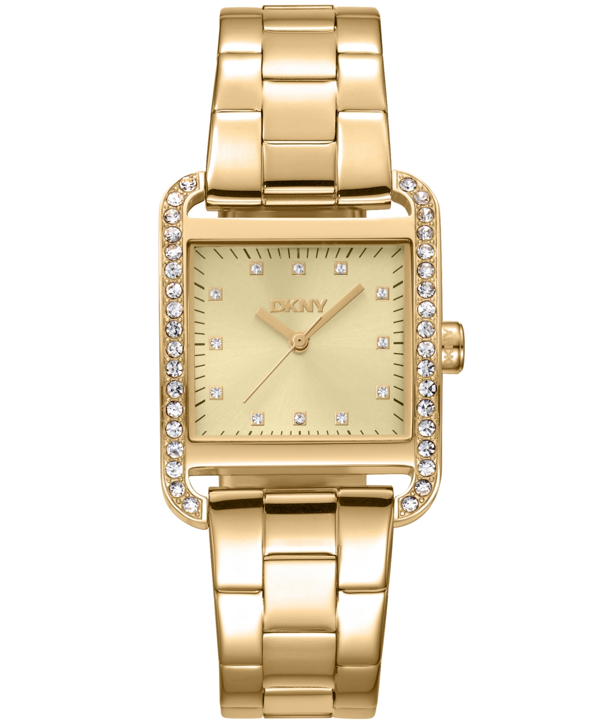 Women's City Glitz Gold-Tone Stainless Steel Bracelet Watch, 35mm - Gold