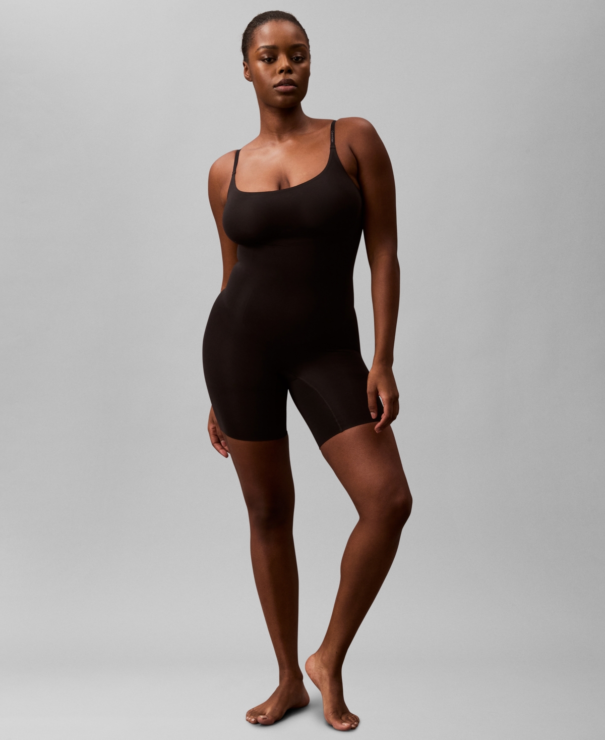 Shop Calvin Klein Women's Secure Extra Firm Sculpt Shapewear Bodysuit Qf8164