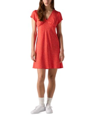 Levi's - Women's Myla Printed Short-Sleeve Midi Dress