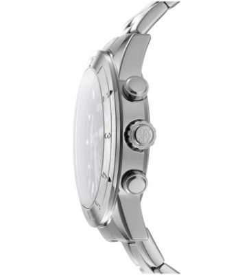 Men's Bryant Park Chronograph Stainless Steel Bracelet Watch, 44mm