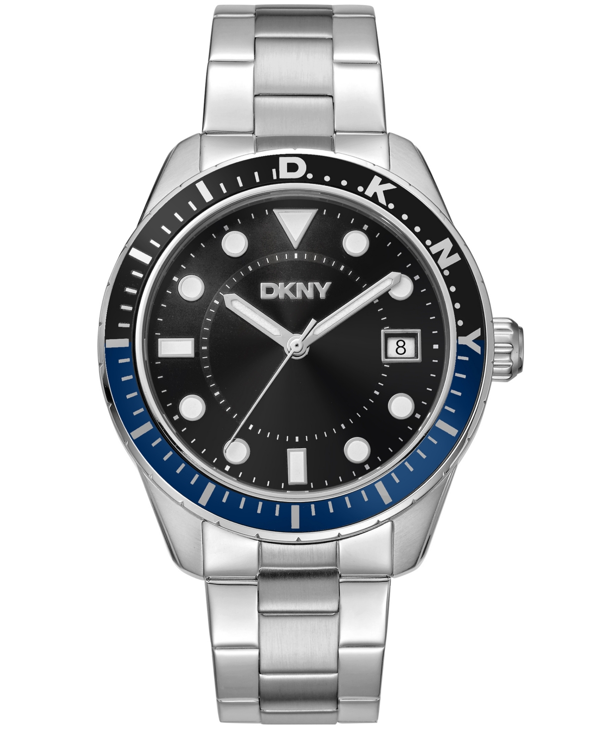 Men's Crosby Sport Stainless Steel Bracelet Watch, 42mm - Silver