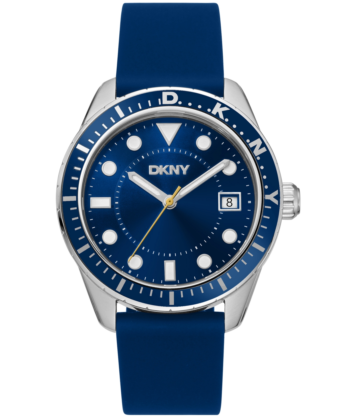 Men's Crosby Sport Blue Silicone Strap Watch, 42mm - Blue