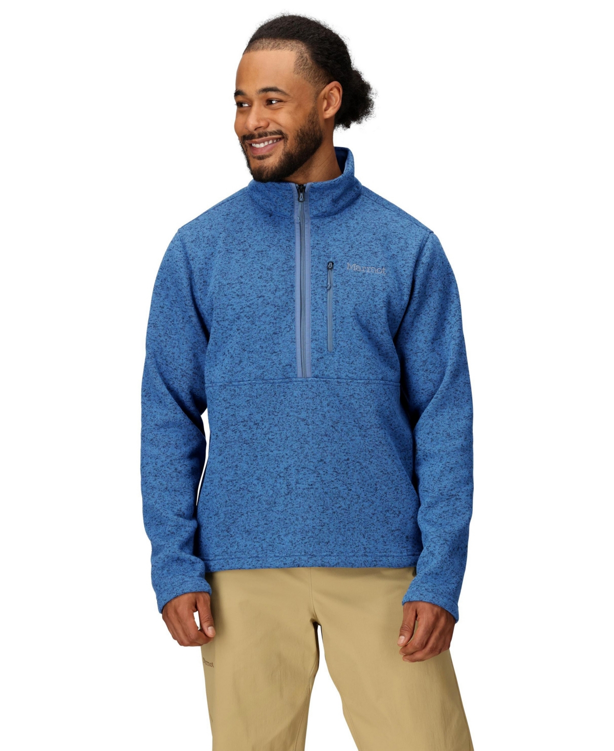 Men's Drop Line Sweatshirt - Rain cloud heather