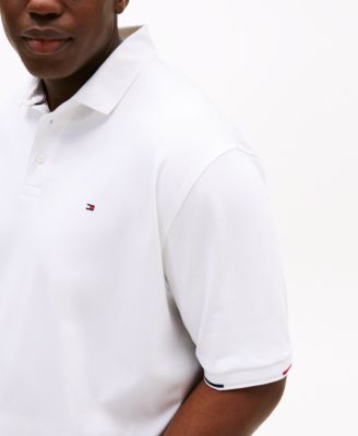 Men's Big & Tall Flag-Cuff Polo Shirt