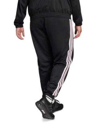 Plus Size Tricot 3-Stripes Track Pants