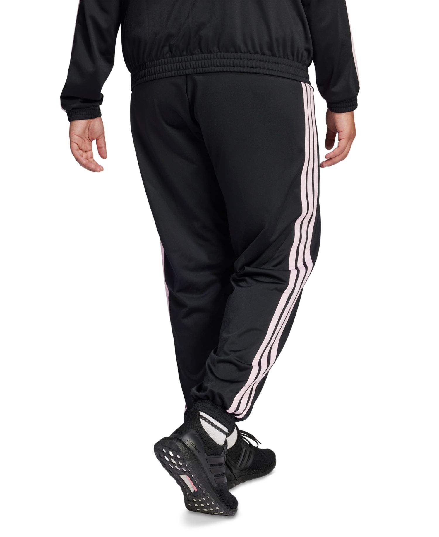 Plus Size Tricot 3-Stripes Track Pants