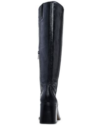 Women's Sangeti Snip-Toe Block-Heel Knee-High Boots