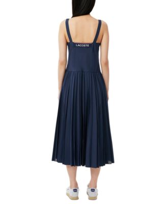 Women's Pleated Midi Dress