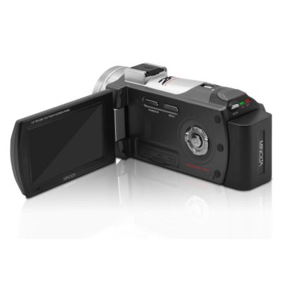 MN2K50NV 2.7K QHD 48MP 3" Touchscreen Night Vision Camcorder, Black