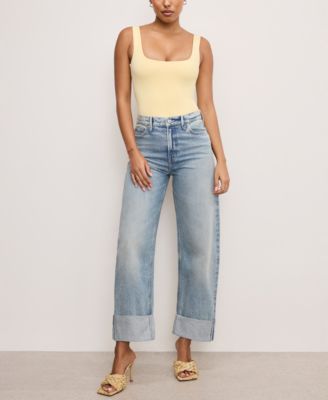 Women's Sculpting Modern Tank Bodysuit, Regular & Plus Size