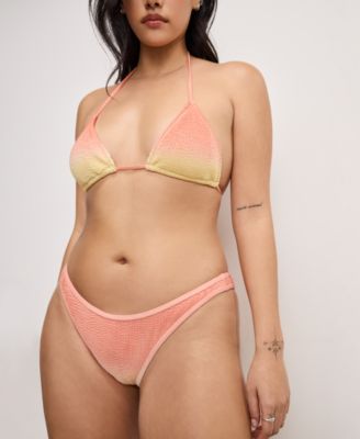 Women's Always Fits Ombr&eacute; Classic Bikini Bottoms, Regular And Plus Size