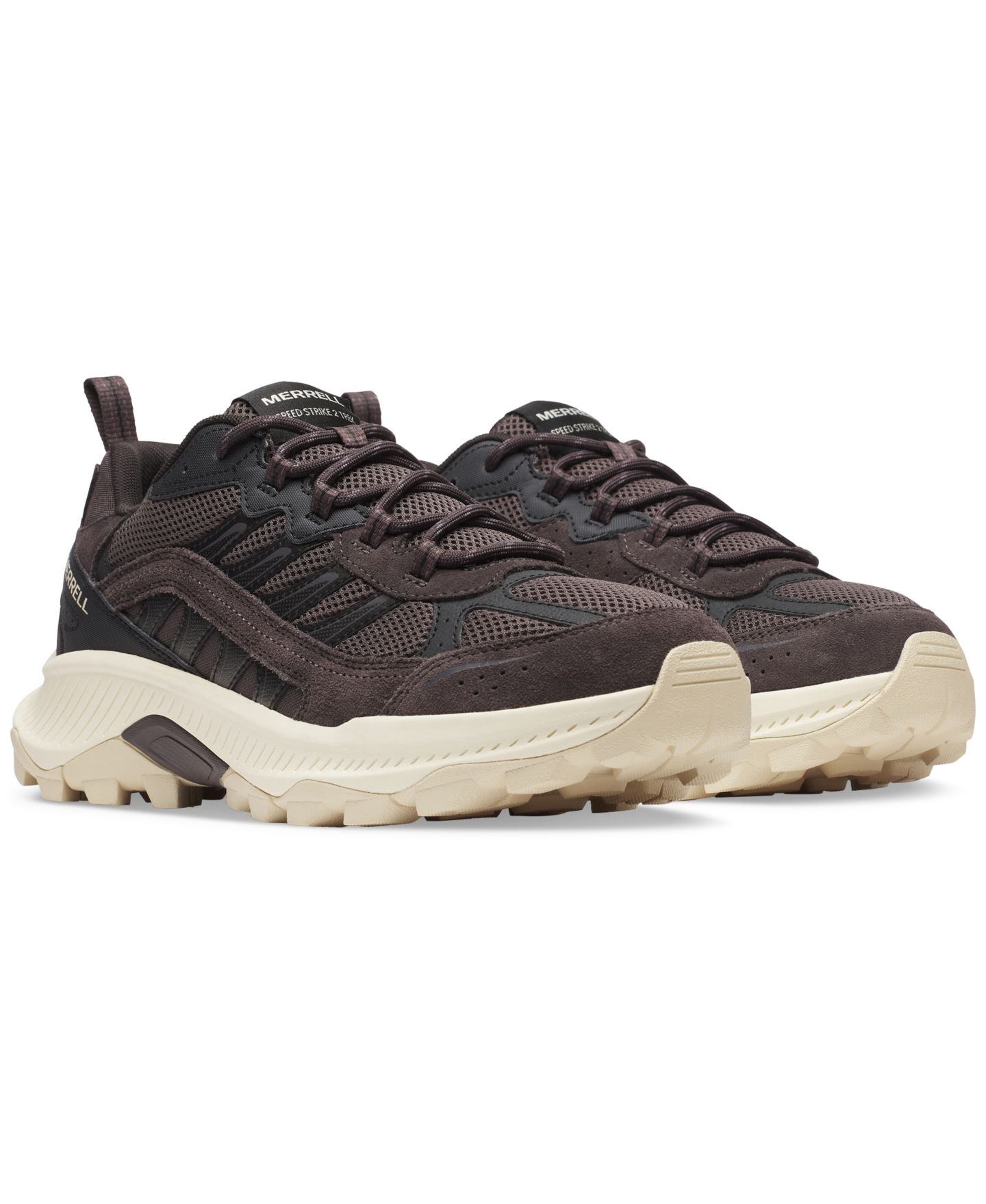 Мужские трекинговые кроссовки Merrell Speed Strike 2 на шнуровке, цвет: Coal — фото 3