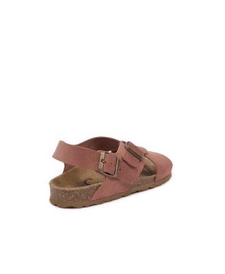 Crossover Buckle Sandal