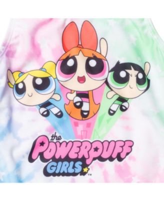 Toddler Girls Powerpuff One Piece Bathing Suit