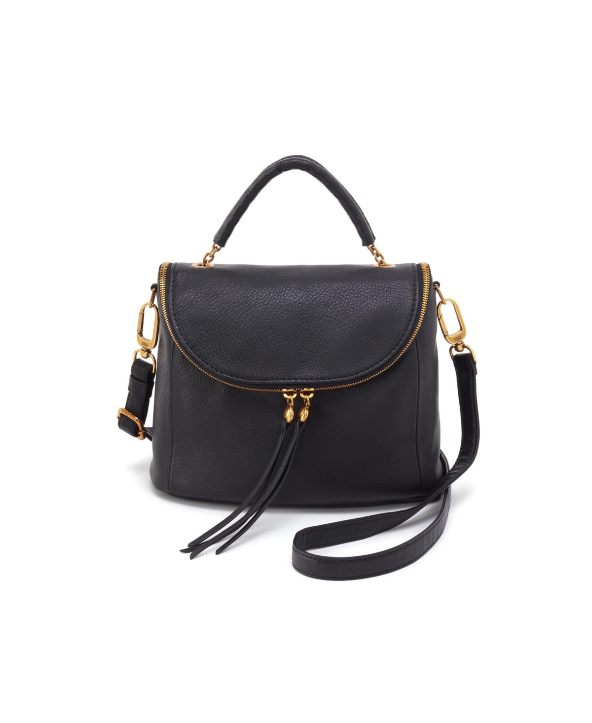 Fern Top Handle Satchel - Warm honey