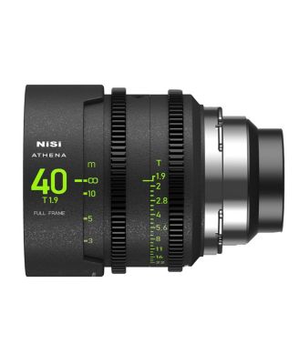 ATHENA PRIME Cine Master 8-Lens Kit with 14mm T2.4, 25mm, 35mm, 40mm, 50mm, 85mm T1.9, 18mm, 135mm T2.2 Lens, Includes Filter Holder, PL Mount