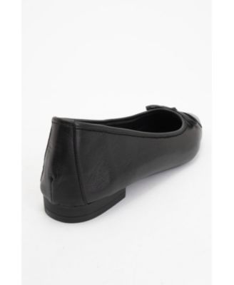 Ruby Leather Pointed Toe Flats